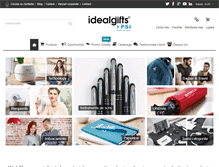 Tablet Screenshot of idealgifts.ro